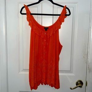 Orange summery top